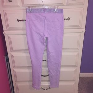 Light purple Jeggings!